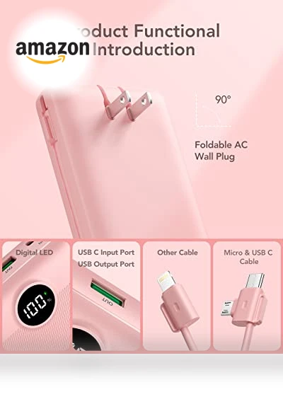 Portable Charger 20000mAh with Fast Charging — Chargers, VRURC