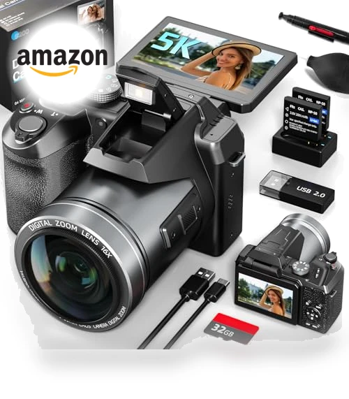 Professional Digital Camera for Photography Autofocus — Compact Digital Cameras, NBDDIGITAL