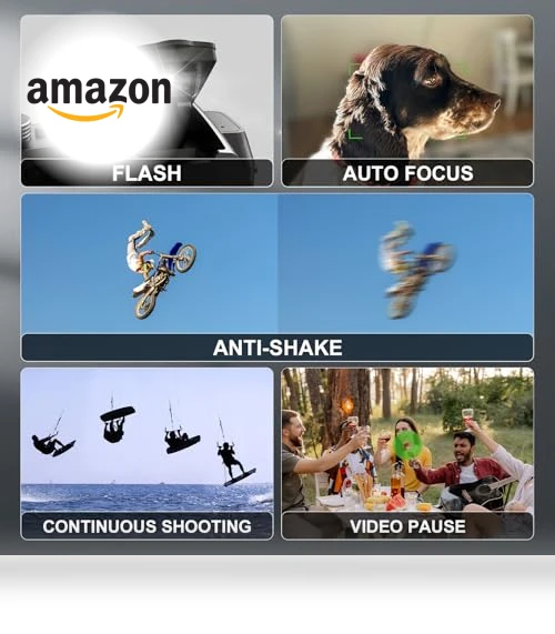 Professional Digital Camera for Photography Autofocus — Compact Digital Cameras, NBDDIGITAL