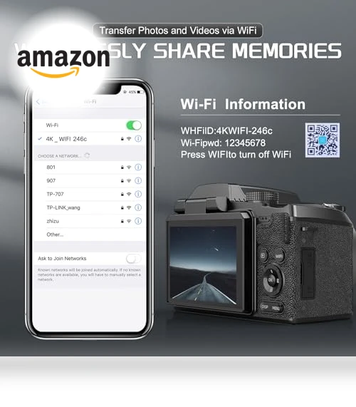 Professional Digital Camera for Photography Autofocus — Compact Digital Cameras, NBDDIGITAL