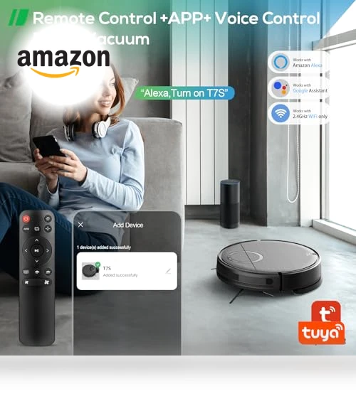 Robot Vacuum and Mop Combo — Smart Cleaning Robots, MAMNV