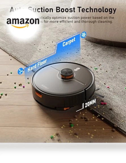 Robot Vacuum and Mop Combo — Smart Cleaning Robots, NADALY