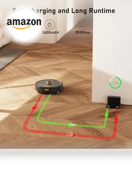 Robot Vacuum and Mop Combo — Smart Cleaning Robots, NADALY