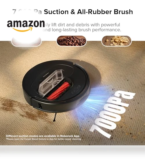 Robot Vacuum and Mop with FlexiArm Design — Smart Cleaning Robots, Roborock