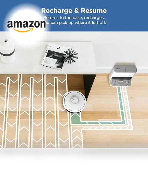 Robot Vacuum with Self-Empty Base — Smart Cleaning Robots, Shark