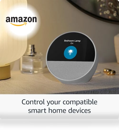 Smart Alarm Clock with Alexa — Alarms & Clocks, Amazon