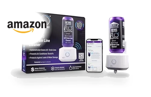 Smart Automated AC Drain Line Cleaner Cartridge — Air Moisture Control, iFLO