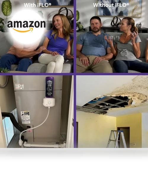 Smart Automated AC Drain Line Cleaner Cartridge — Air Moisture Control, iFLO