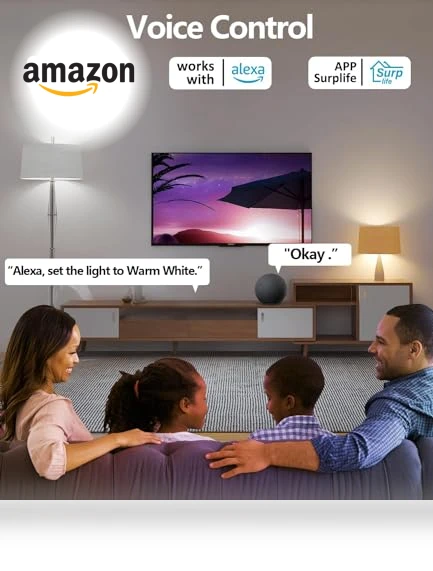 Smart Light Bulbs — LED, luckystyle