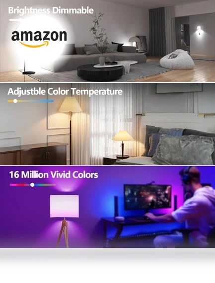 Smart Light Bulbs — LED, luckystyle