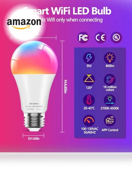 Smart Light Bulbs — LED, luckystyle