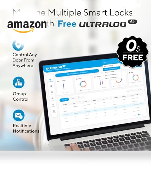 Smart Lock with Fingerprint ID and WiFi — Smart Home Security, ULTRALOQ