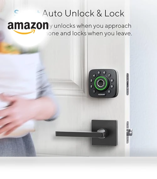 Smart Lock with Fingerprint ID and WiFi — Smart Home Security, ULTRALOQ