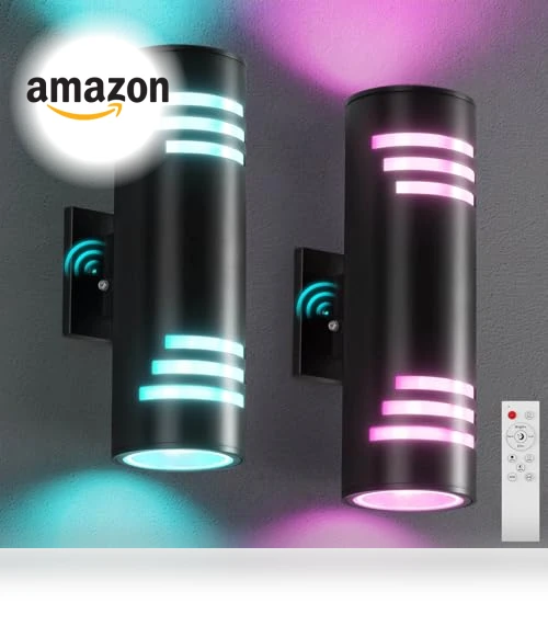 Smart Outdoor Wall Lights — LED, Zinola