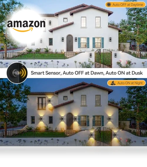 Smart Outdoor Wall Lights — LED, Zinola