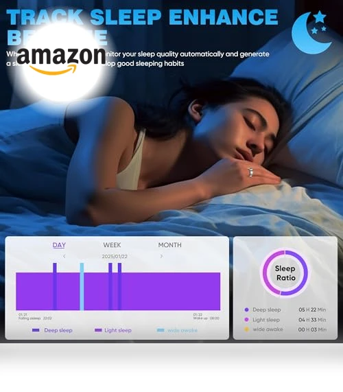 Smart Ring Health with LED Display Screen — Smart Rings, SSPATIOS
