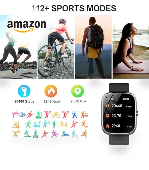 Smart Watch with Bluetooth Calling — Smartwatches, WeurGhy