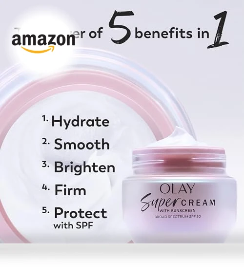 Super Cream with Sunscreen SPF 30 — Creams, Olay