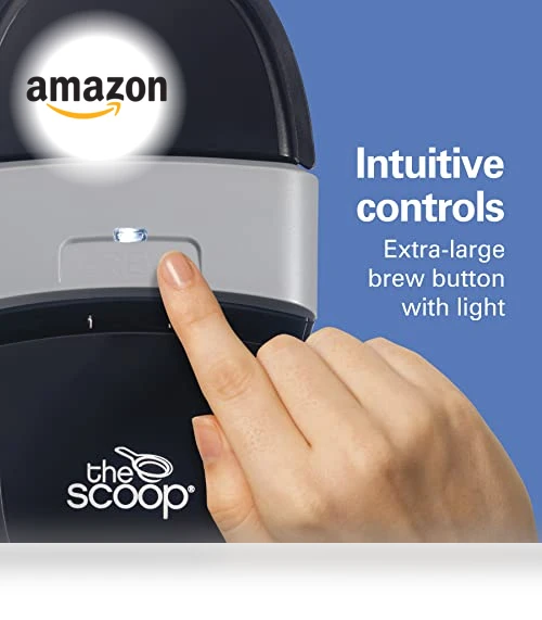 The Scoop Single Serve Coffee Maker & Fast Grounds Brewer — Electric Blade Coffee Grinders, Hamilton Beach