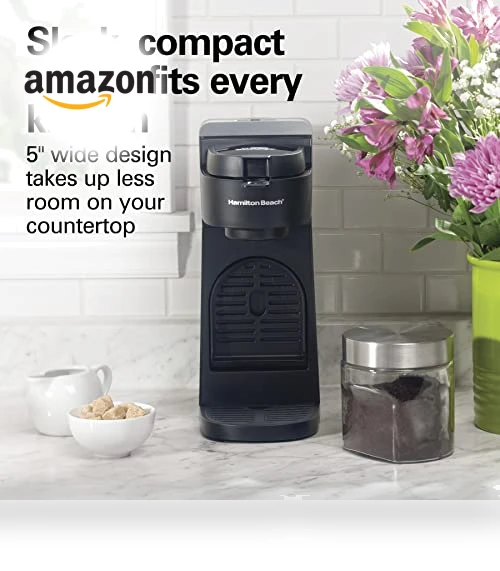 The Scoop Single Serve Coffee Maker & Fast Grounds Brewer — Electric Blade Coffee Grinders, Hamilton Beach