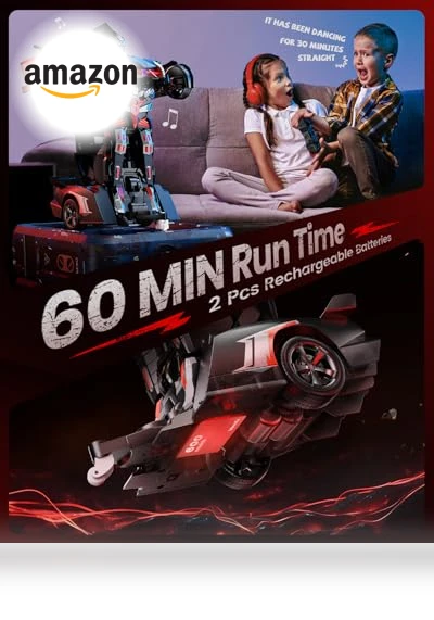 Transform Robot RC Car — Interactive Figures & Robots, Veeniix