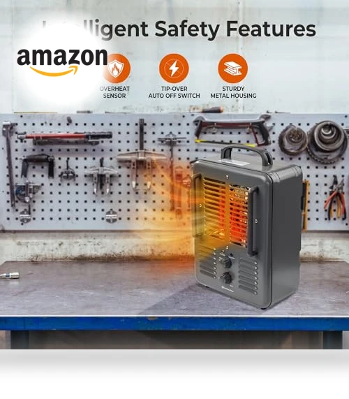 Utility Space Heater — Portable Heating Solutions, Comfort Zone