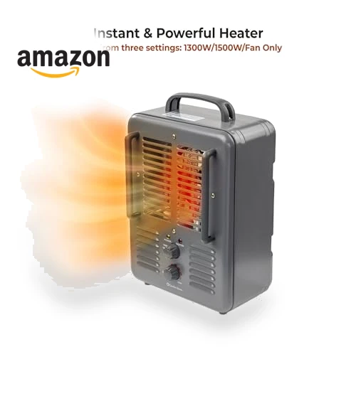 Utility Space Heater — Portable Heating Solutions, Comfort Zone