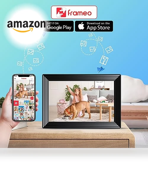 WiFi Digital Picture Frame — Digital Frames, LOOFII