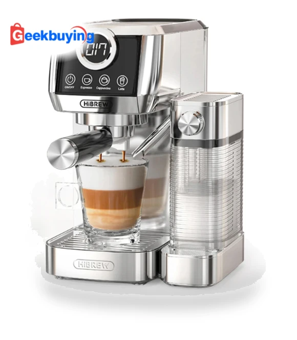 3 in 1 Semi Automatic Coffee Machine — Semi-Automatic Espresso Machines, HIBREW