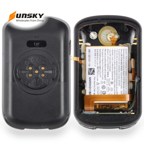 Back Cover Full Assembly With Battery — Cycling, Garmin