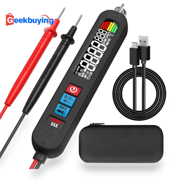 Digital Multimeter with AC DC Voltage Detector Pen — Multimeters & Analyzers, BSIDE