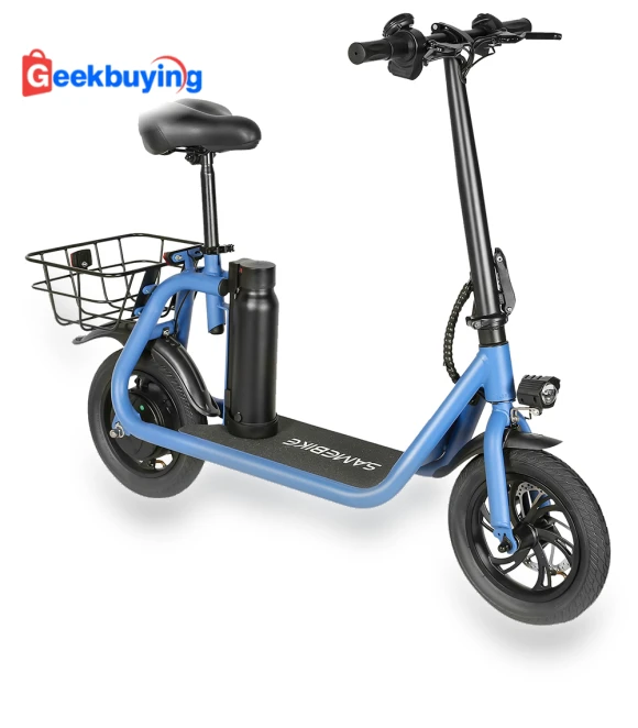 Foldable Electric Scooter with Seat — Electric Self-Balancing Scooters, SAMEBIKE