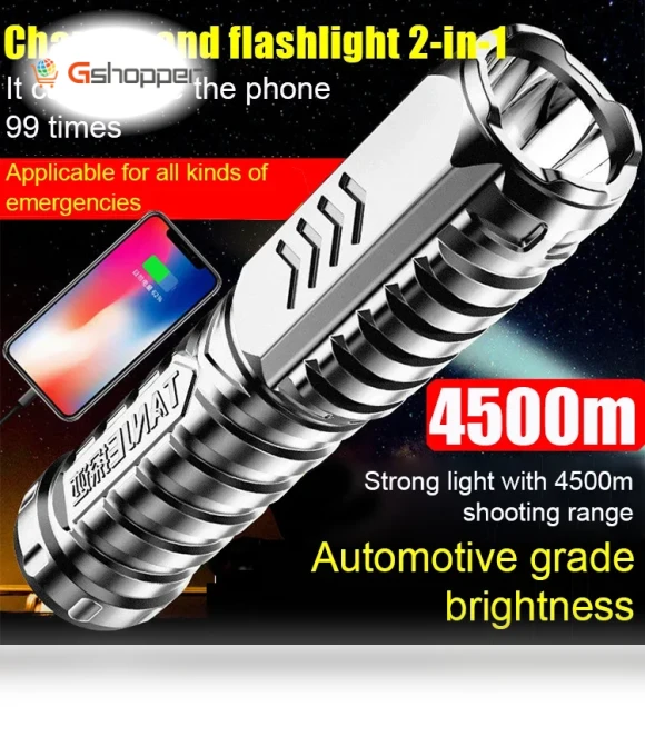 Multifunctional Rechargeable Flashlight — Flashlights