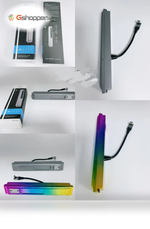 QC Docking Station with LED Light - Slide Cover USB Center USB Hub — EV Charging Accessories
