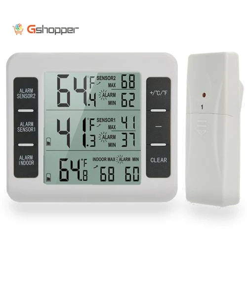 Wireless Indoor Outdoor High-Precision Thermometer — Weather Stations