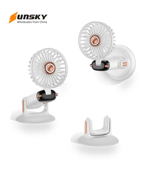 360-Degree Rotation Foldable Handheld Desk Fan — Portable Cooling Solutions