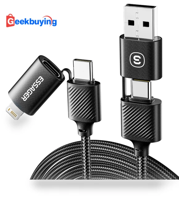4 in 1 Charging Cable — Cables, ESSAGER