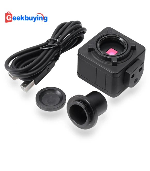 5MP CMOS Camera with USB Port and Digital Electronic Eyepiece — Microscopes, HAYEAR