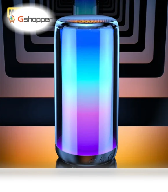 Bluetooth Speaker with Colorful Lights — Portable Audio Solutions, Lenovo