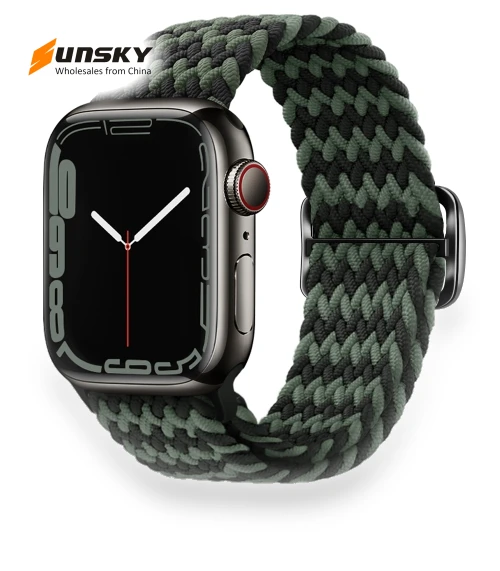 Buckle Nylon Braided Watch Band — Watch Straps & Bands