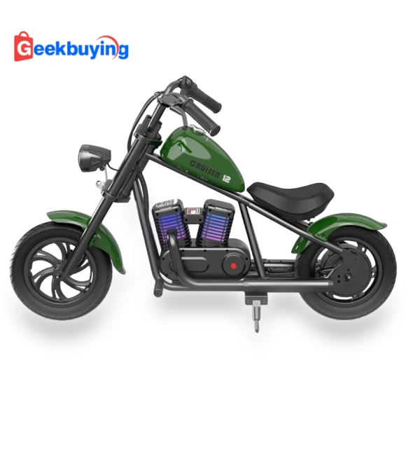 Cruiser 12 Plus Electric Motorcycle for Kids — Electric Vehicles, Hyper GOGO