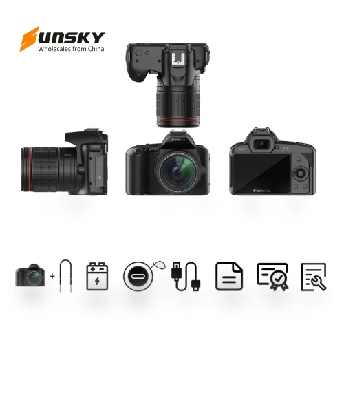 Dual-camera Night Vision High-definition WIFI Digital Camera — Camcorder