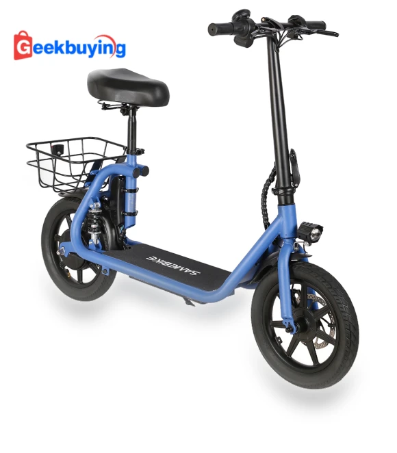 Foldable Electric Scooter with Seat — Electric Self-Balancing Scooters, SAMEBIKE