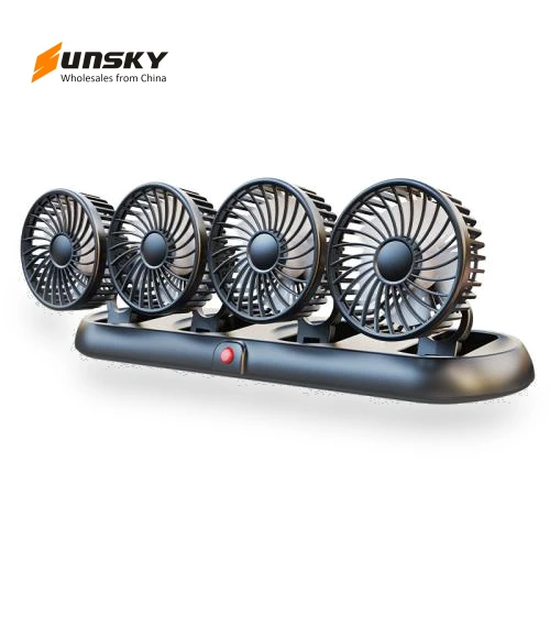 High Wind Four-head Fan — Portable Cooling Solutions