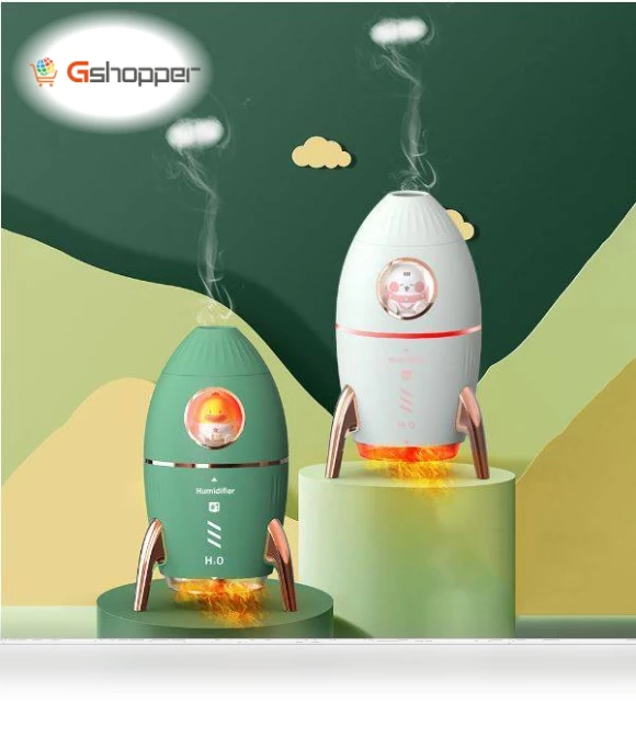 Jellyfish Fog Ring Night Light Humidifier — Air Moisturizers, Aike family