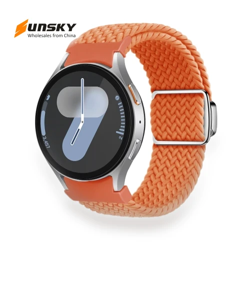Nylon Loop Magnetic Buckle Watch Band — Watch Straps & Bands, Samsung