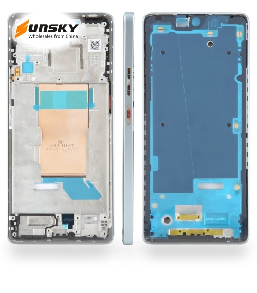 Original Front Housing LCD Frame Bezel Plate — Phone Accessories, Xiaomi