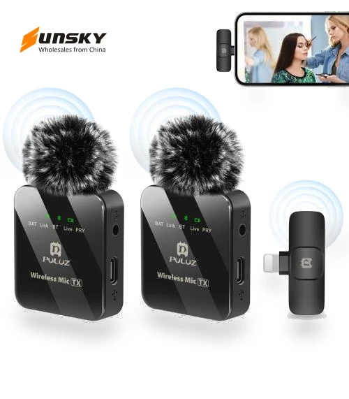 Wireless Lavalier Microphone — Wireless Systems, PULUZ