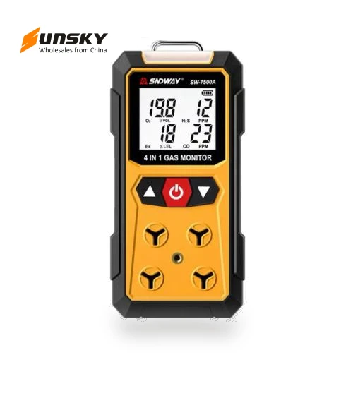 4 In 1 Gas Detector — Carbon Monoxide Detectors, SNDWAY