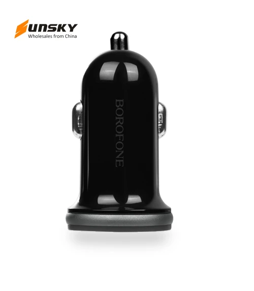 Dual USB Port Mini Car Charger — Vehicle Power Solutions, IVON
